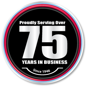 Over 75 years in business