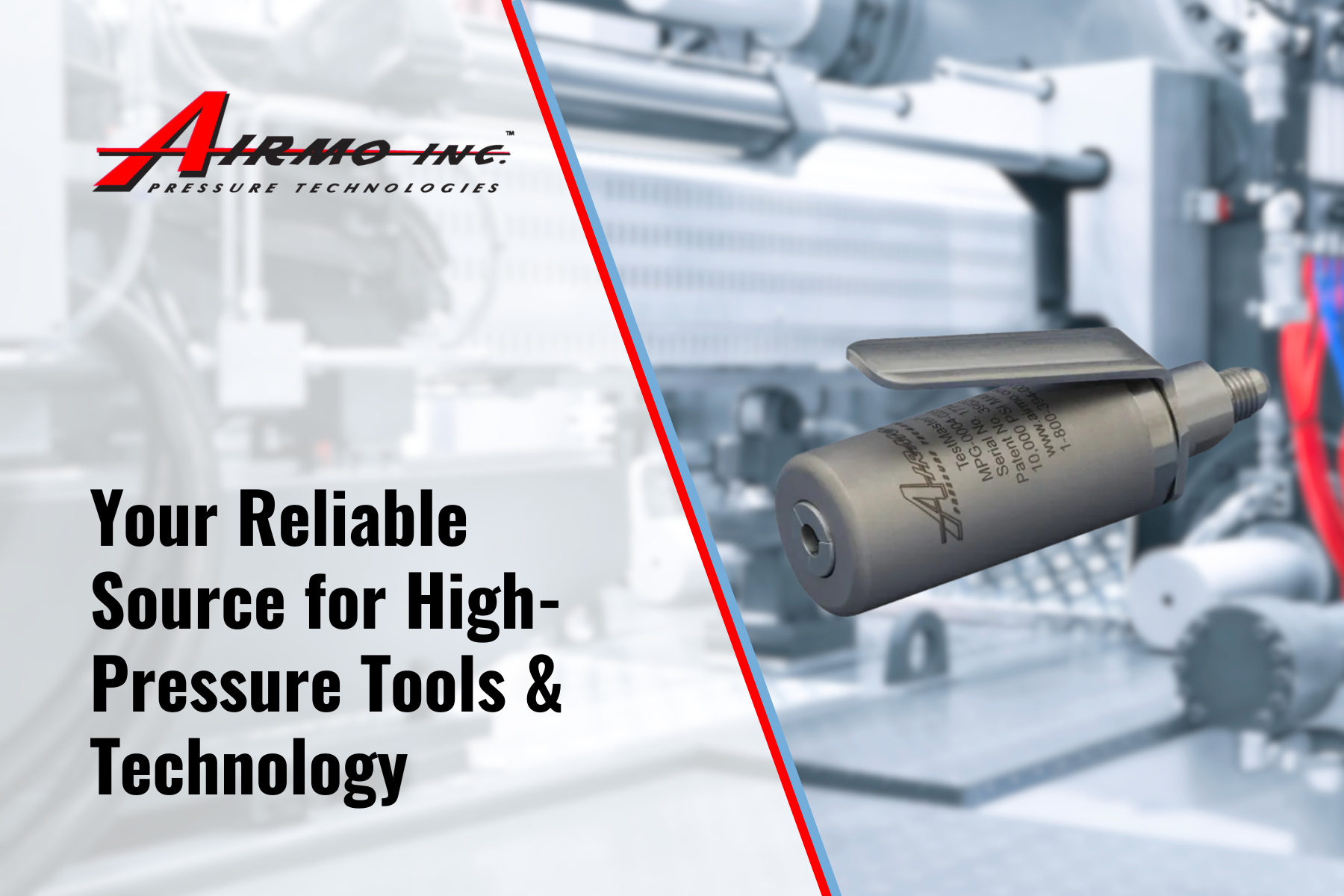 Airmo is Your Reliable Source for High Pressure Tools & Technology