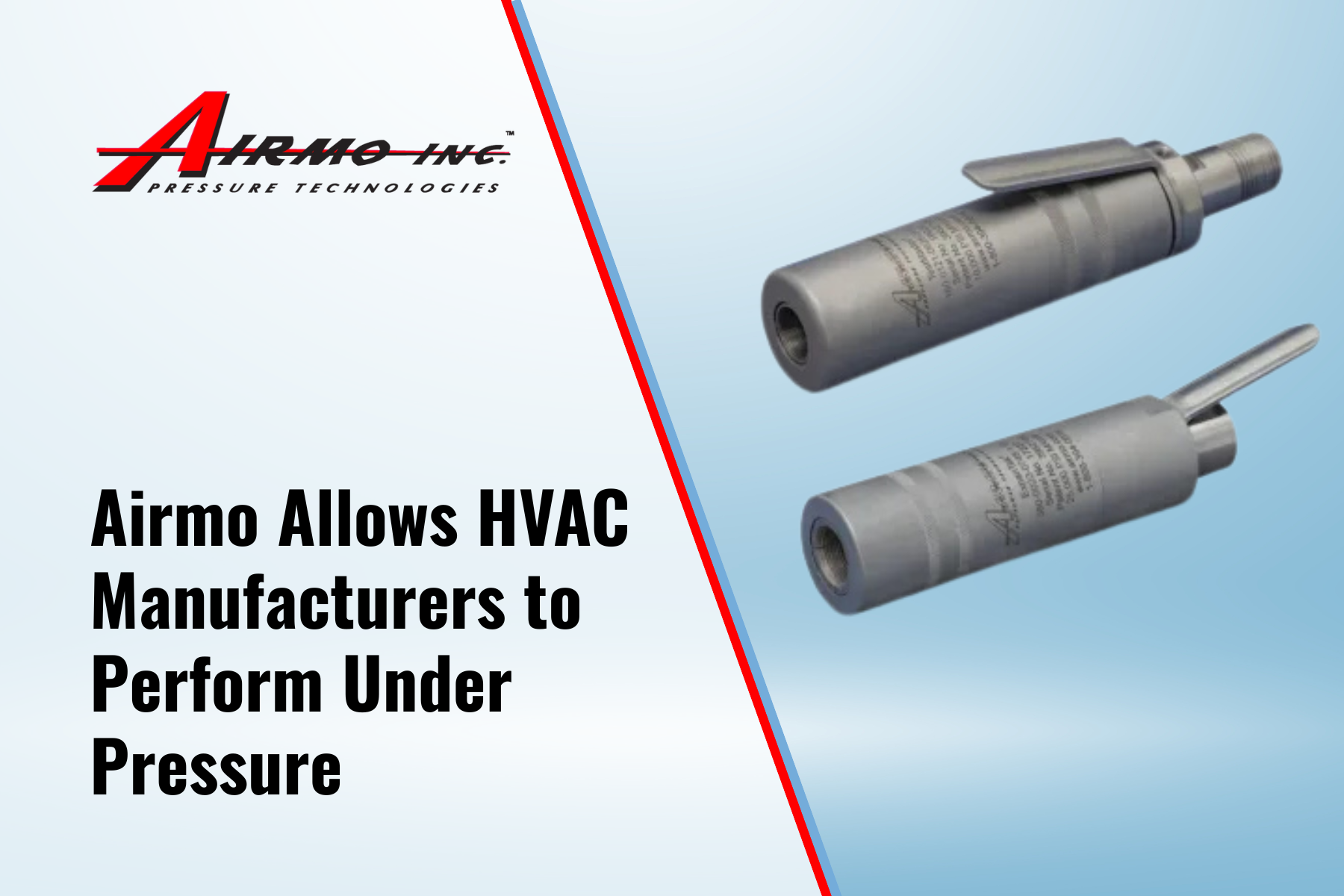 Airmo Allows HVAC Manufacturers to Perform Under Pressure
